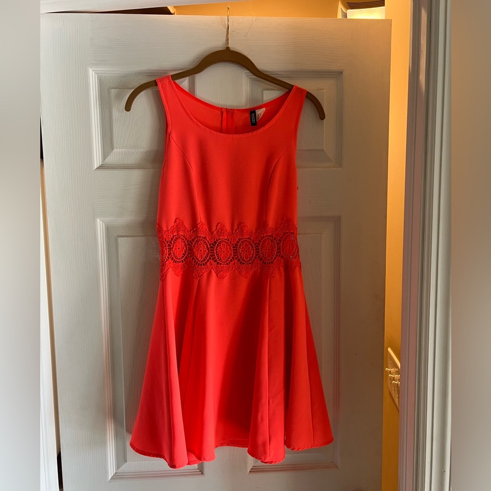 Beautiful, bright melon, color, your dress